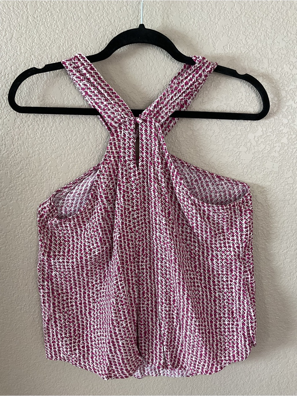 Maeve Pink Patterned Halter-Neck Top - Picture 2 of 3
